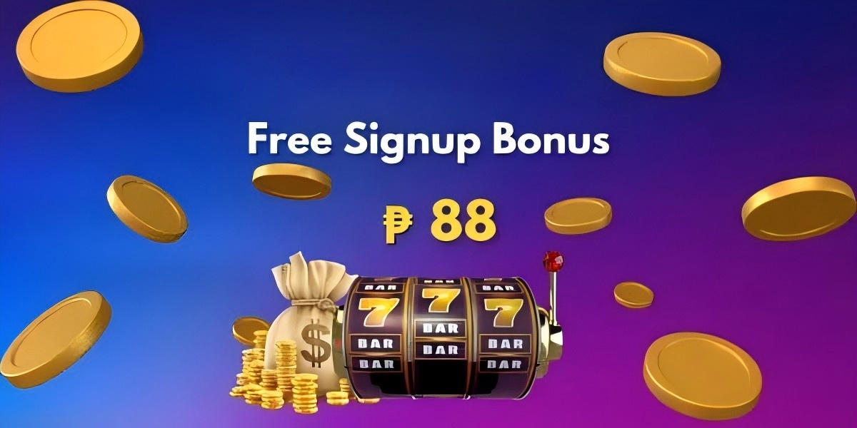 Lucky Spin Casino welcome bonus banner with golden coins and slot reels